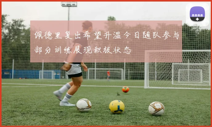 佩德里复出希望升温今日随队参与部分训练展现积极状态